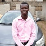 Gideon Auto electrical student at Abex Auto
